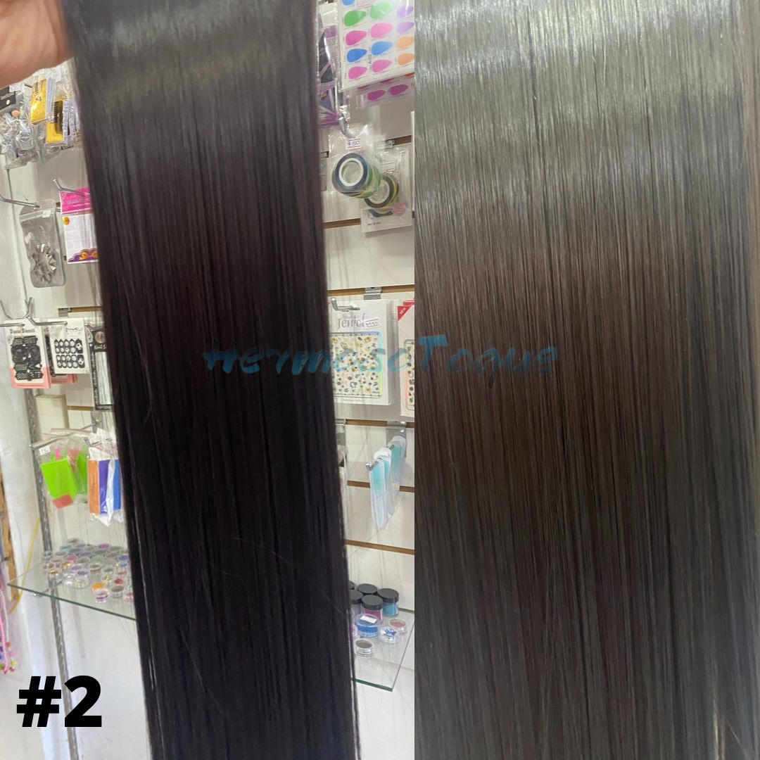 Cortina de Pelo, Extensiones Castaña #2