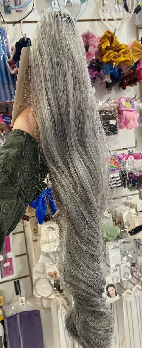 A120-Aplique, extensión cola de cabello - Imagen 3