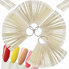 A121-Exhibidor de uñas color natural