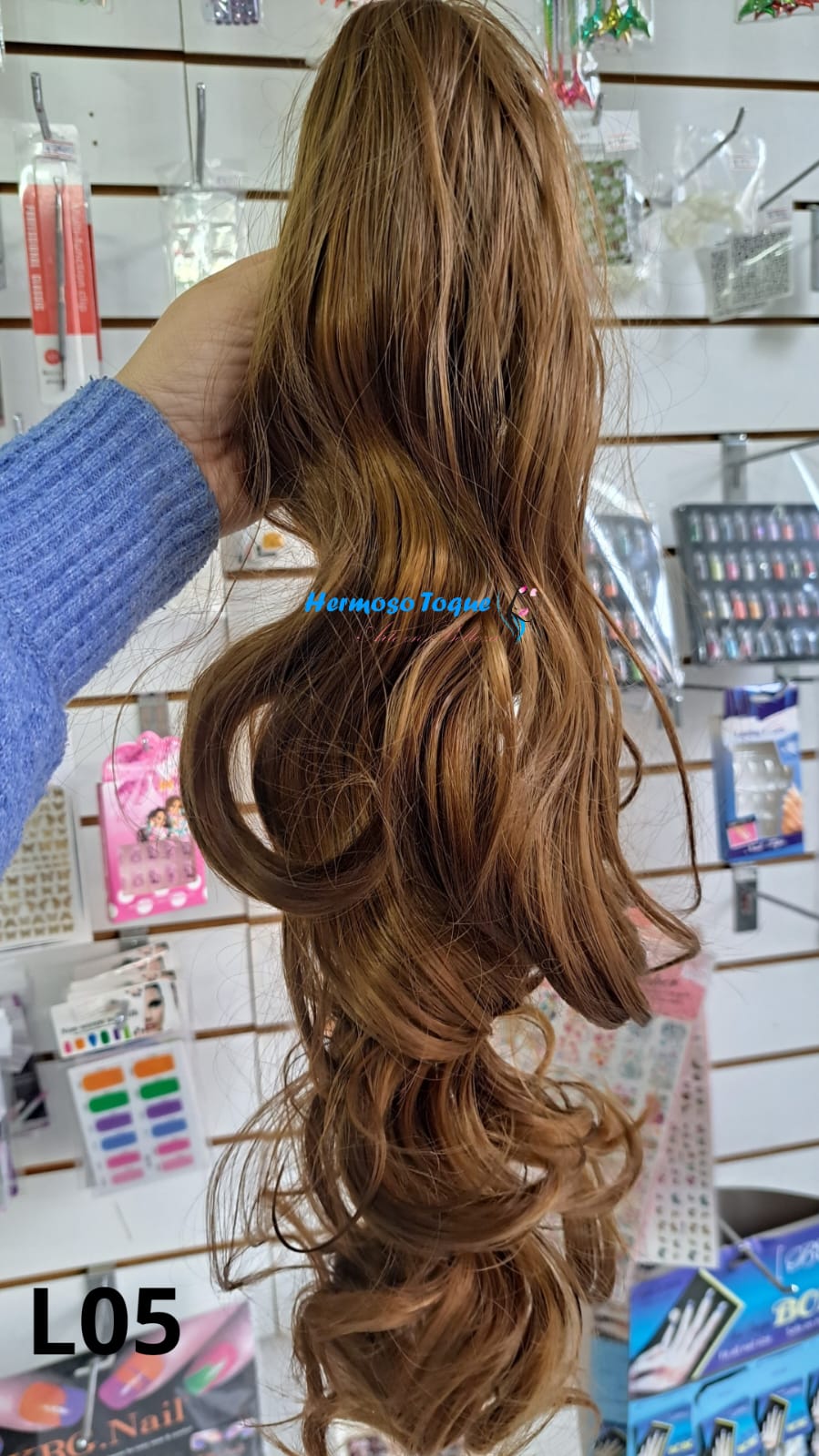 A120-Aplique, extensión cola de cabello - Imagen 4