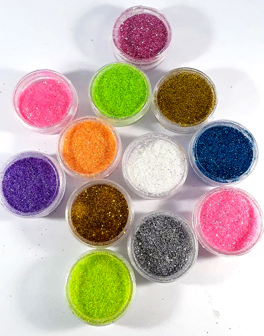 A63-Purpurina o brillo para decorar uñas - Imagen 2