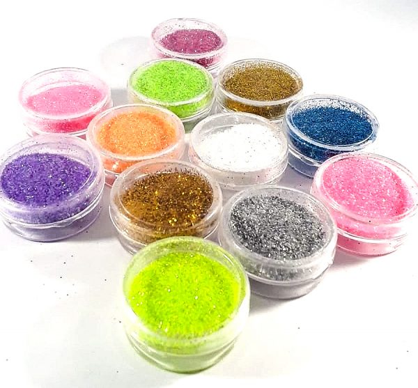A63-Purpurina o brillo para decorar uñas - Imagen 3
