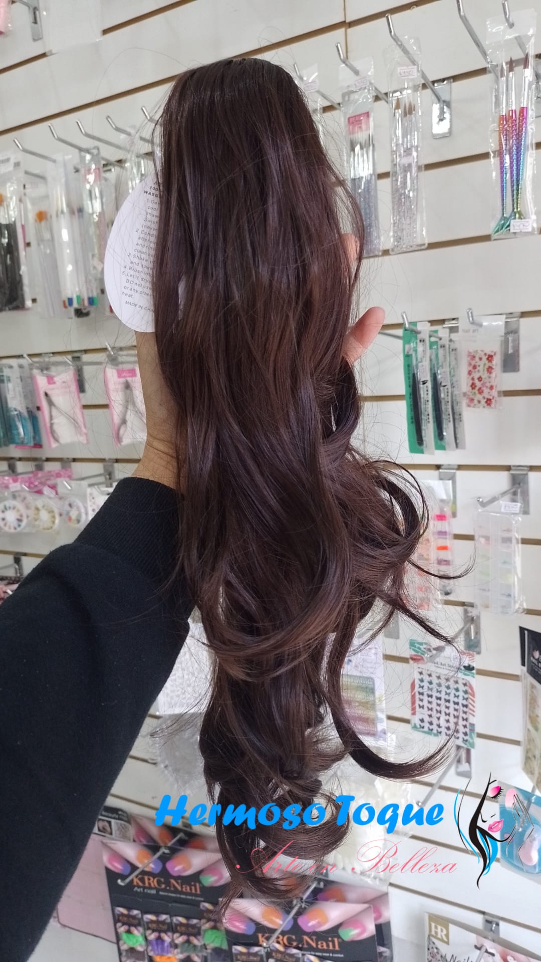 A120-Aplique, extensión cola de cabello - Imagen 2