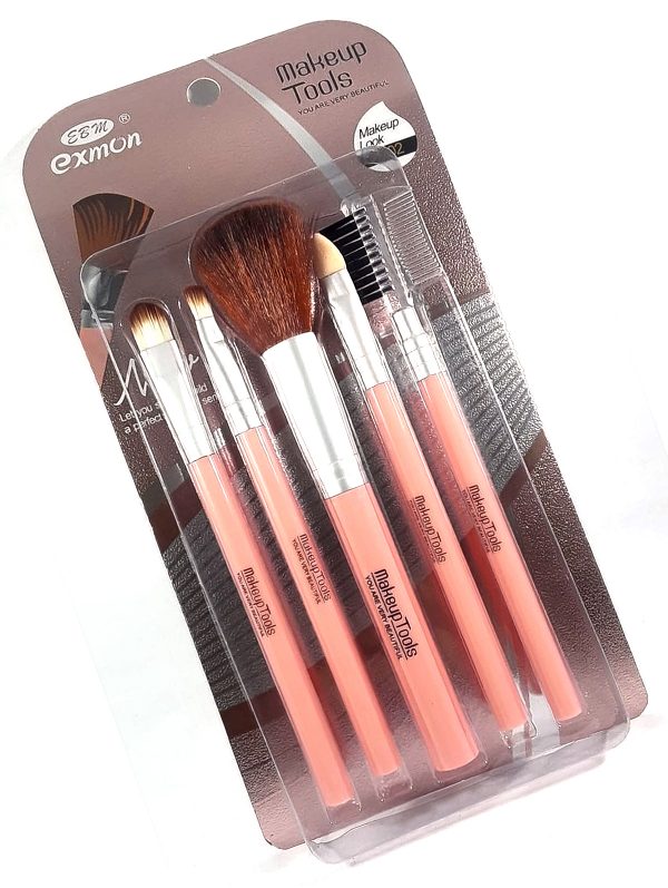 BROCHAS PARA MAQUILLAJE X 5 - Imagen 2