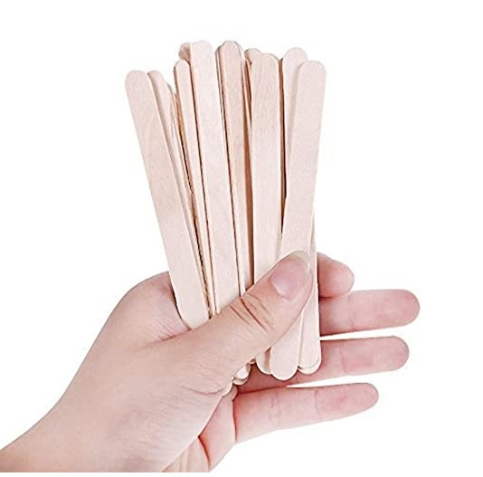 Espátula de madera para cera