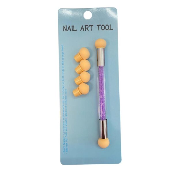 Pincel para baby boomer en uñas