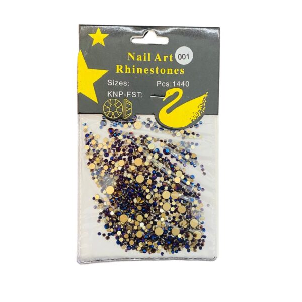 Piedras para decorar uñas, diferentes años - Imagen 3