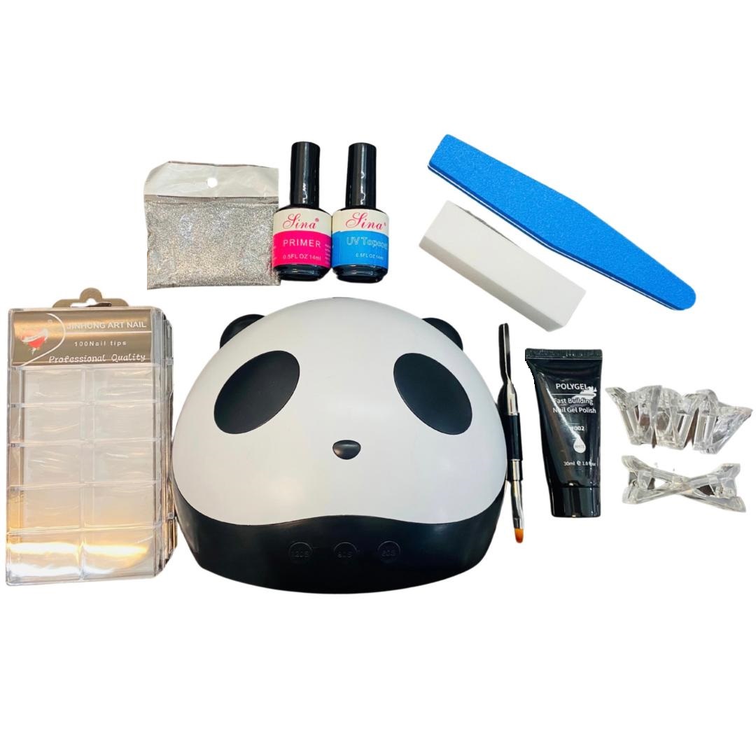 KIT PARA POLYGEL CON LAMPARA