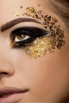 PAPEL ORO Y PLATA PARA MAQUILLAJE - Imagen 2