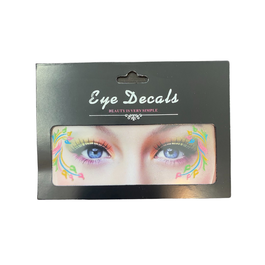 Sticker para rostro, maquillaje