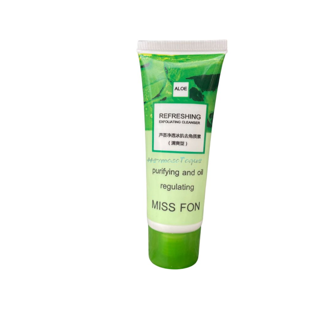 Exfoliante con extracto de aloe