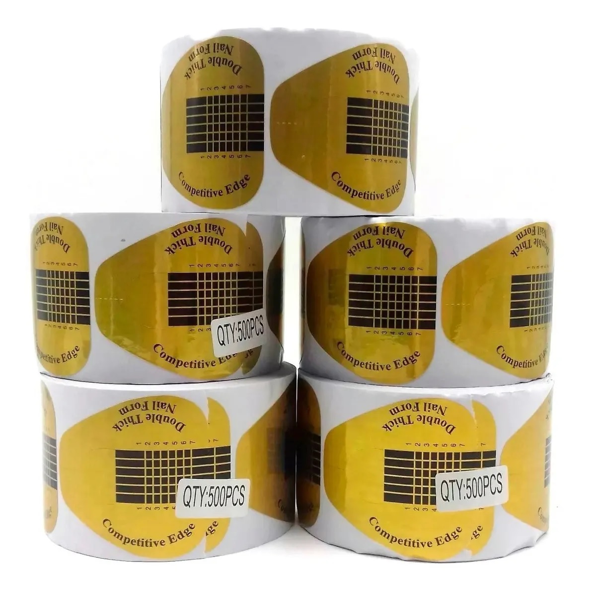 Rollo De Molde Dorado Para Uñas