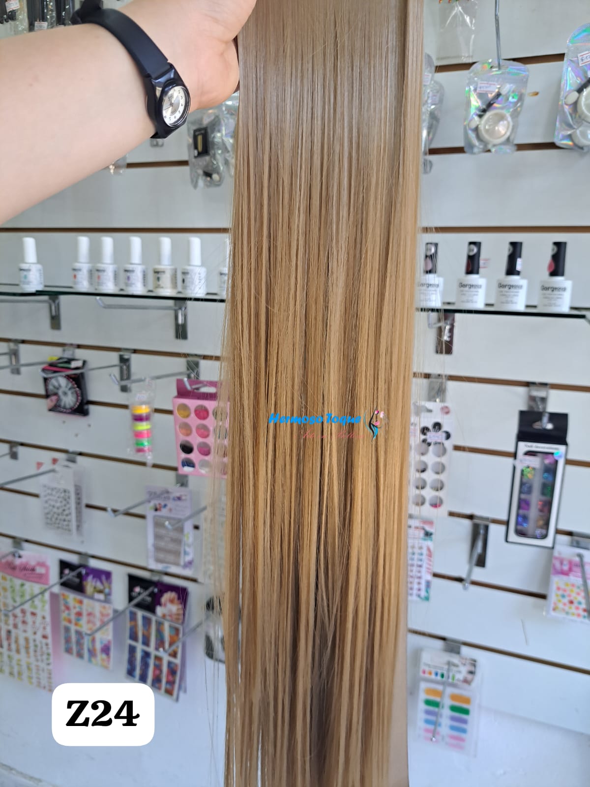 Cortina de Cabello, Extensión Rubia z24