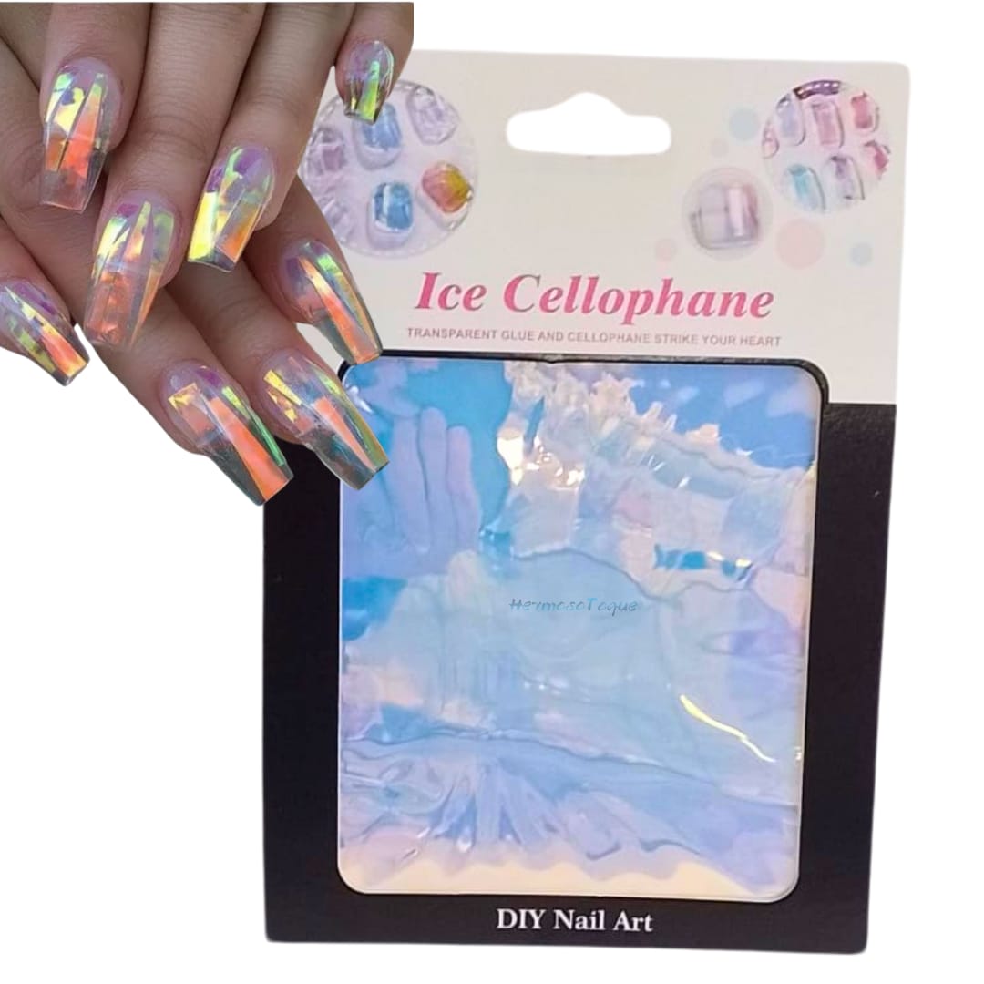 Efecto Vidrio, Para Encapsular, Decoración De Uñas