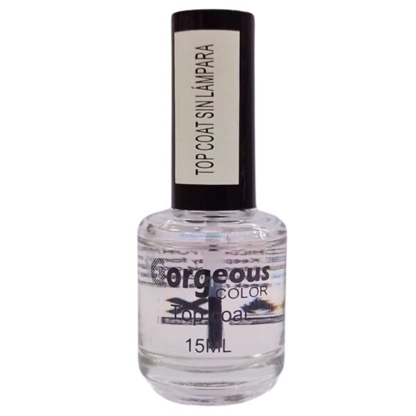 Top Coat Finalizador Sin Lámpara Para Uñas Acrílico o Esmalte Común
