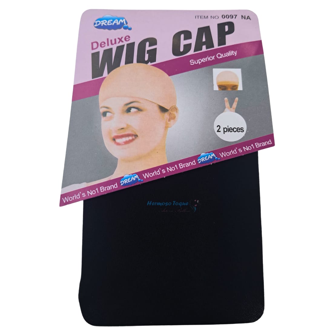 Gorra Entera Para Peluca Por 2 En Color Negra