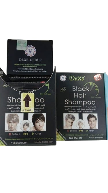 Shampoo Cubre Canas Negro